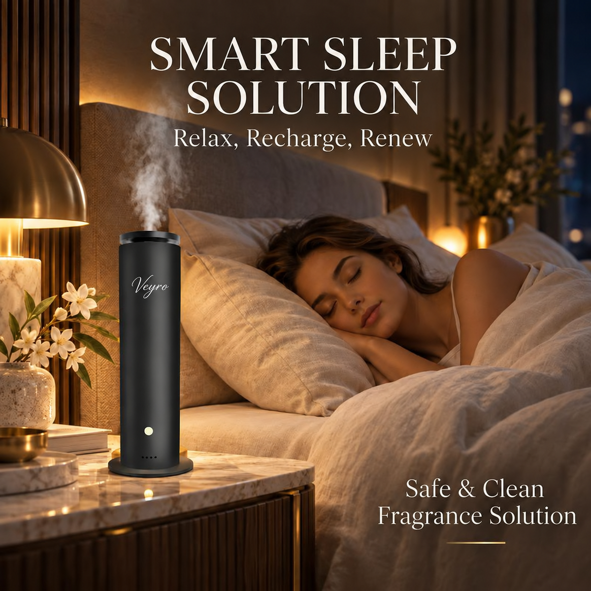 Waterless Diffuser Pro + 5 Scent Oils
