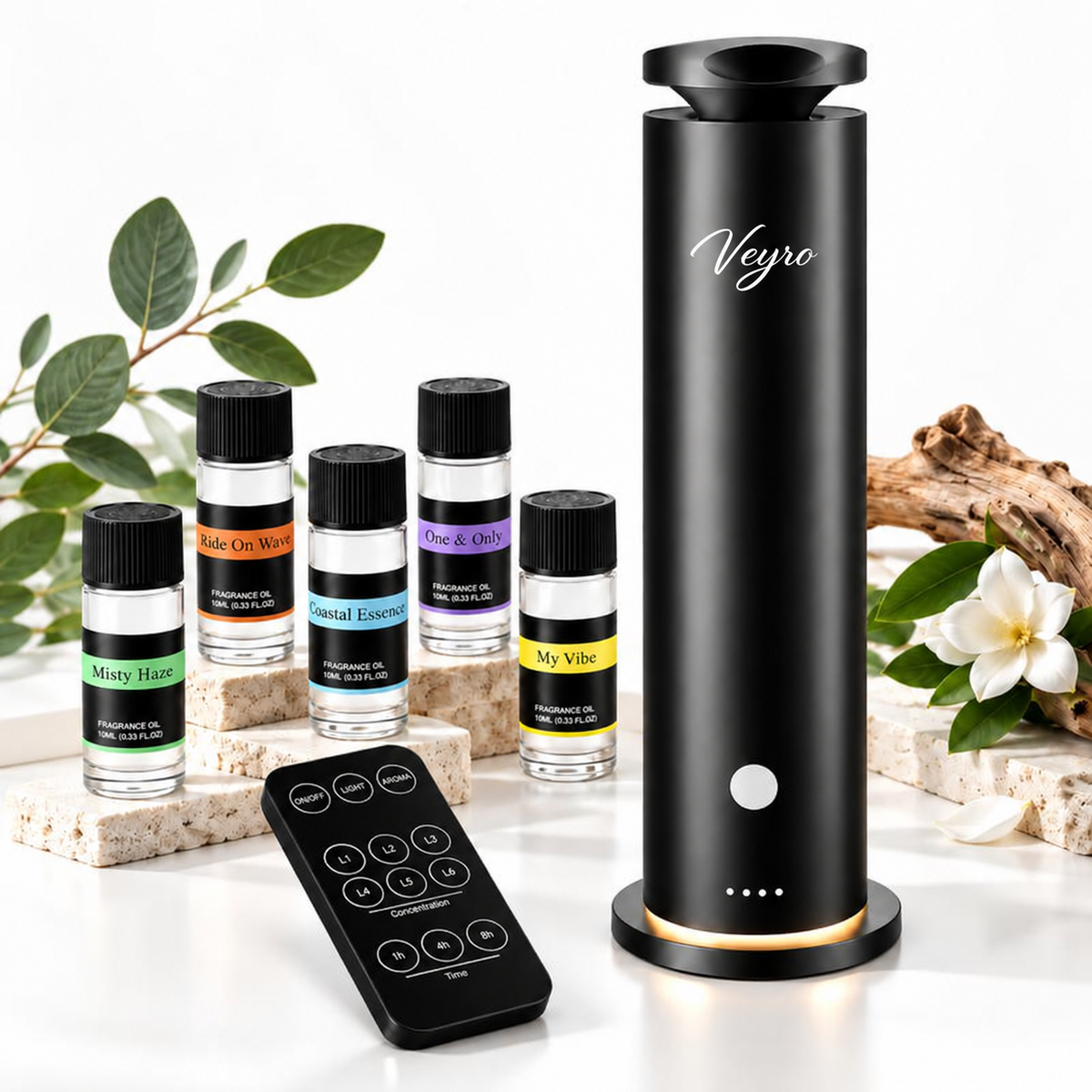 Waterless Diffuser Pro + 5 Scent Oils